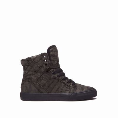 Gyerek Supra SKYTOP Magasszárú Cipő HU156897 Camo